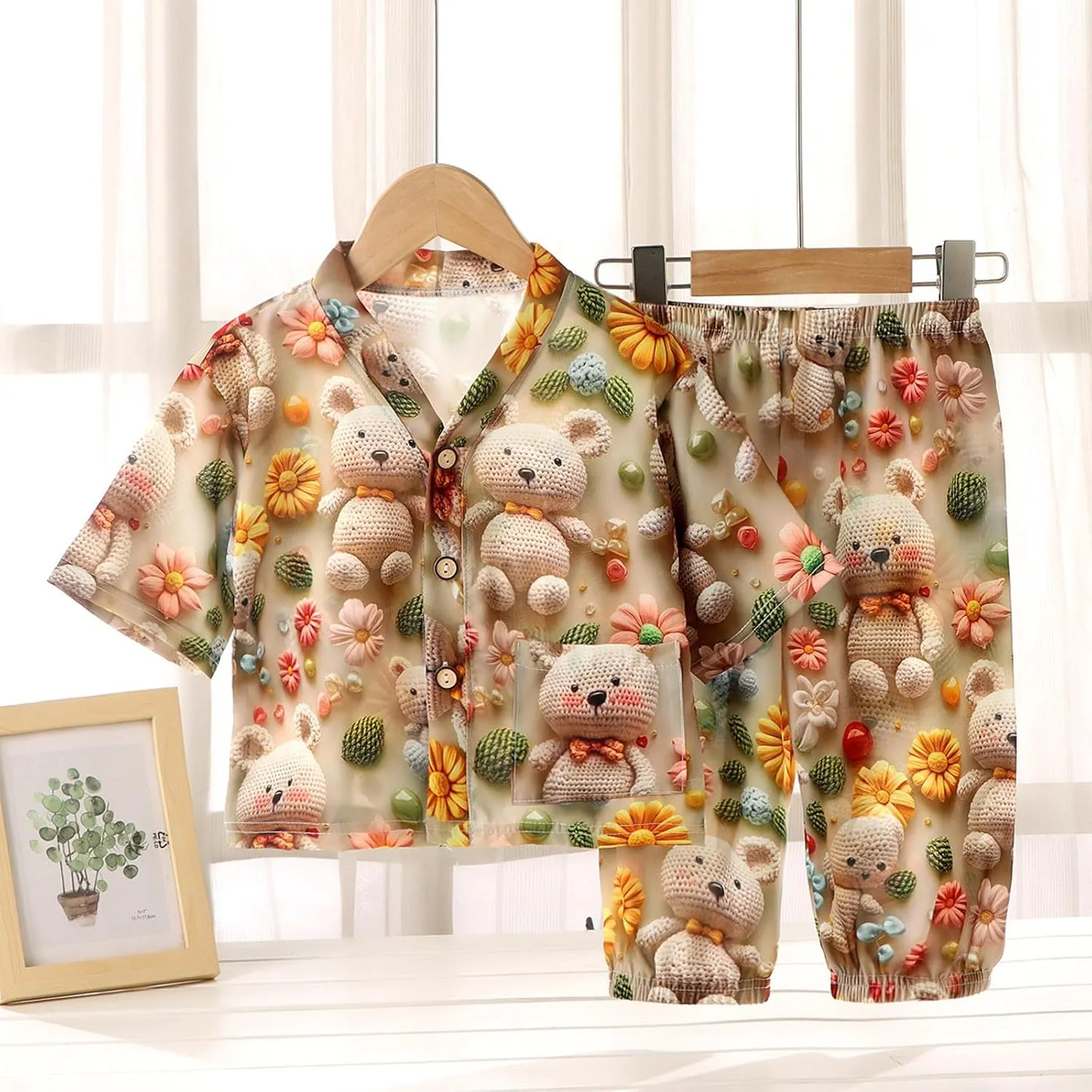 2 Piece Matching Tops Sets for Kids Girl Boy Summer Fall Graphic Top Tees Trousers Pants Sets Kid 2025 Fashion