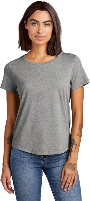Allmade Women's Relaxed Tri-Blend Scoop Neck T-Shirt
