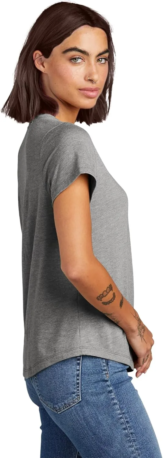 Allmade Women's Relaxed Tri-Blend Scoop Neck T-Shirt