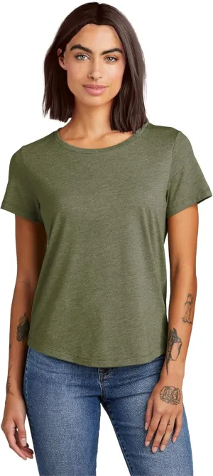 Allmade Women's Relaxed Tri-Blend Scoop Neck T-Shirt