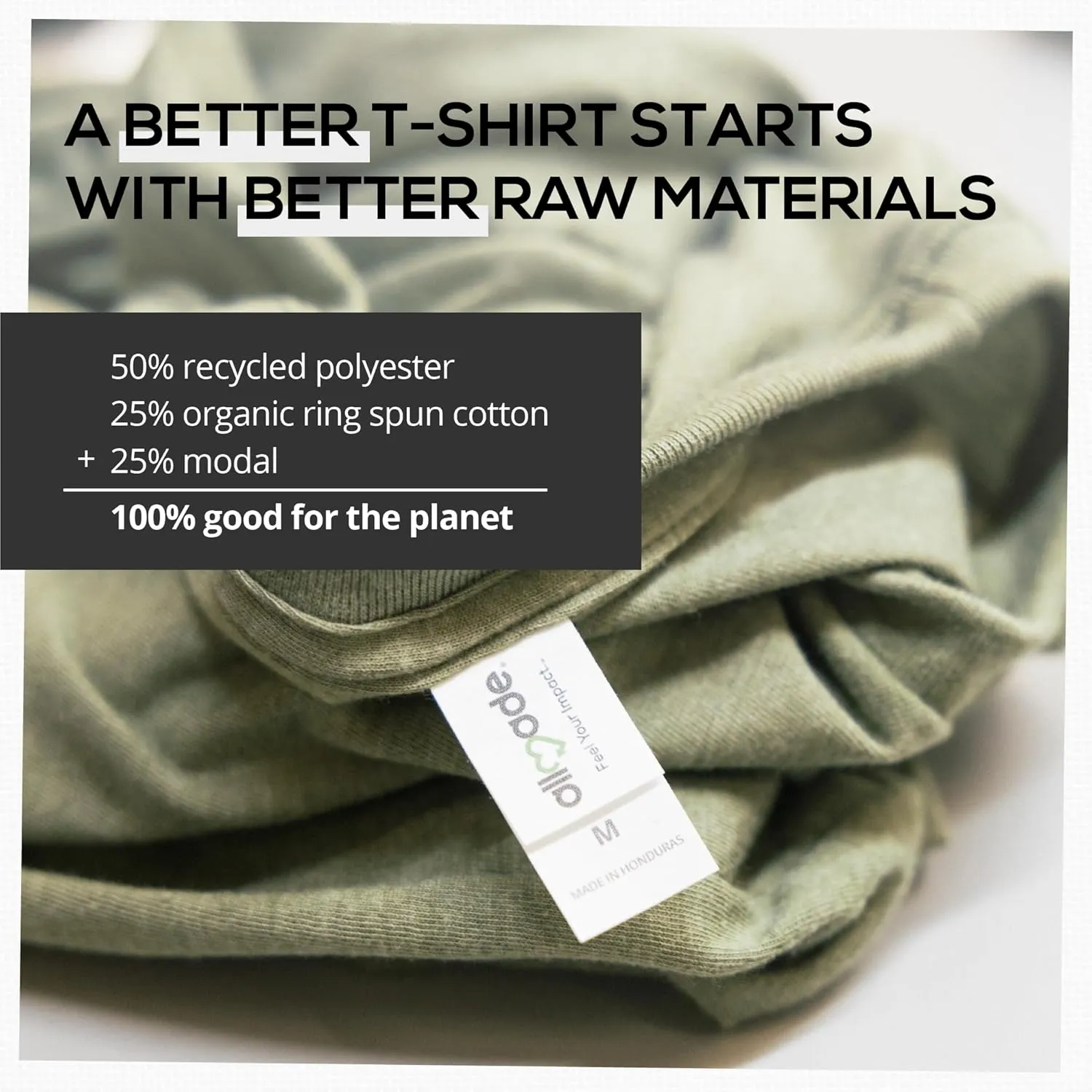 Allmade Women's Relaxed Tri-Blend Scoop Neck T-Shirt