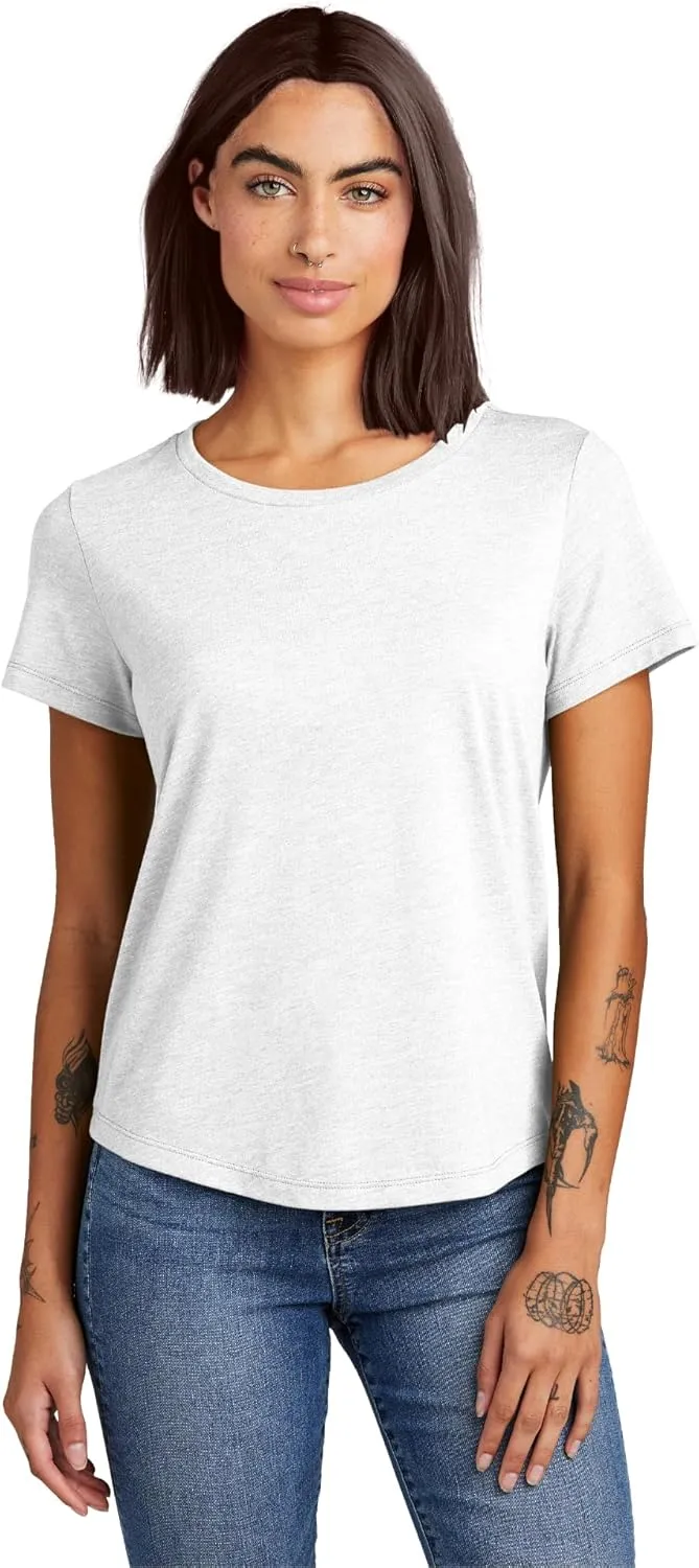 Allmade Women's Relaxed Tri-Blend Scoop Neck T-Shirt