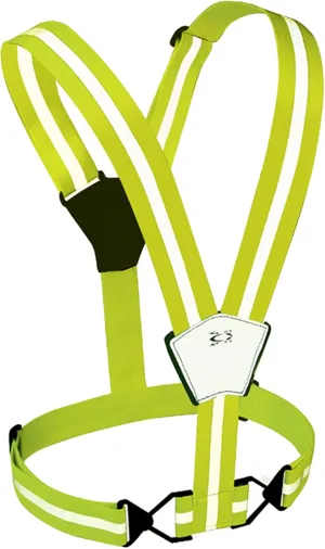 Amphipod Xinglet Vest, Outdoor High Visibility Reflective Straps Safety Vest for Road Running, Jogging & Walking