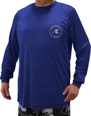 Big & Tall Men's Long Sleeve Swim Shirt - Loose Fit