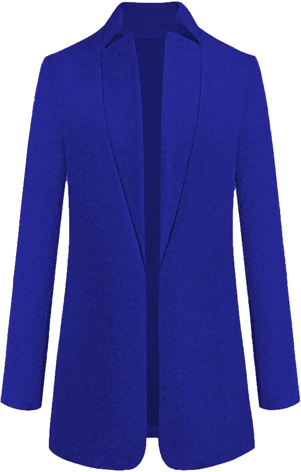 Blazer Jackets for Women Business Casual Elegant Mid-long Cardigan Wool Blend Jacket Fall Trench Coats Outerwear