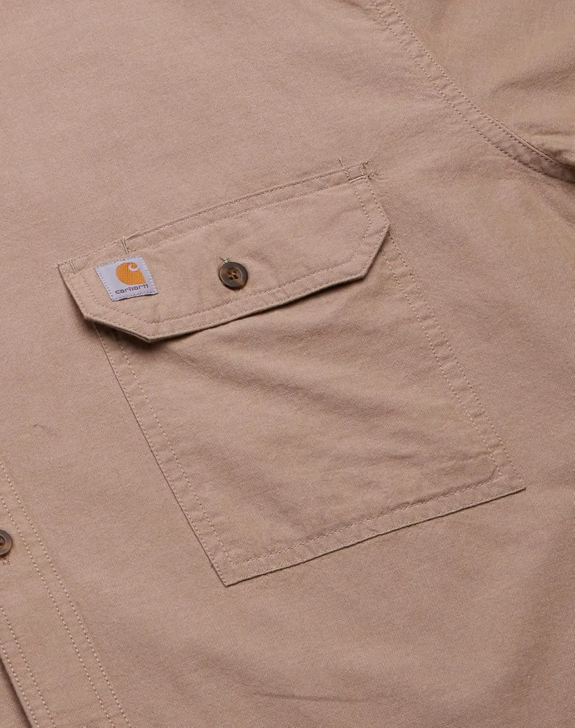 Carhartt Men's Loose Fit Midweight Chambray Long-Sleeve Shirt