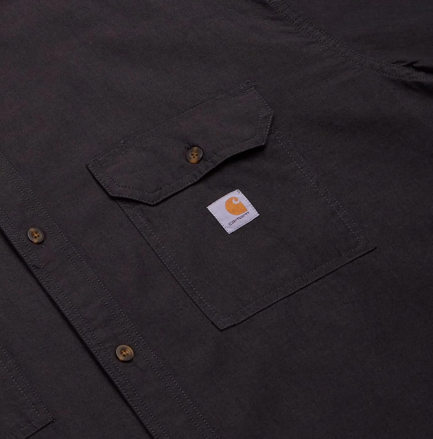Carhartt Men's Loose Fit Midweight Chambray Long-Sleeve Shirt