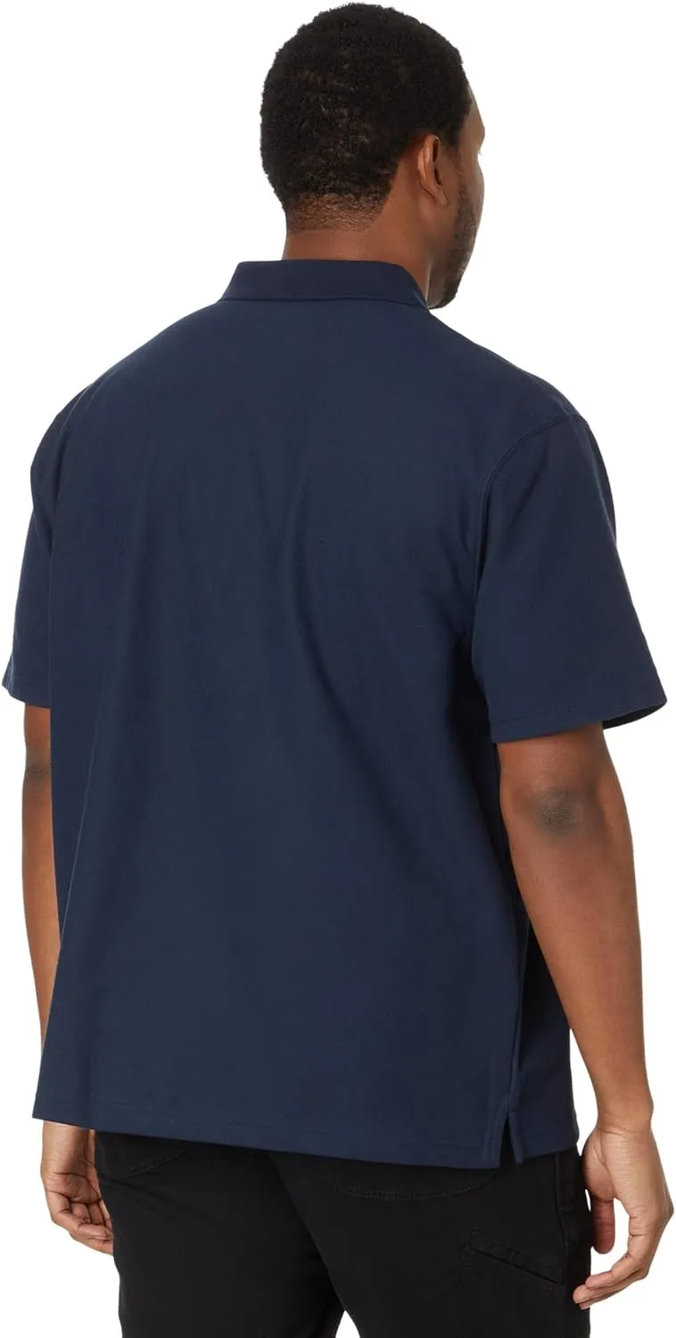 Carhartt Men's Loose Fit Midweight Short-Sleeve Pocket Polo