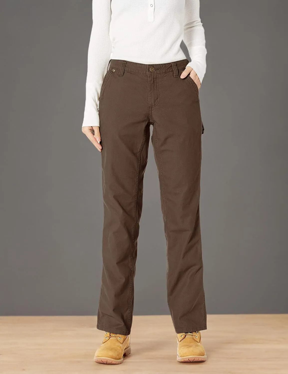 Carhartt Women's Rugged Flex Loose Fit Canvas Work Pant