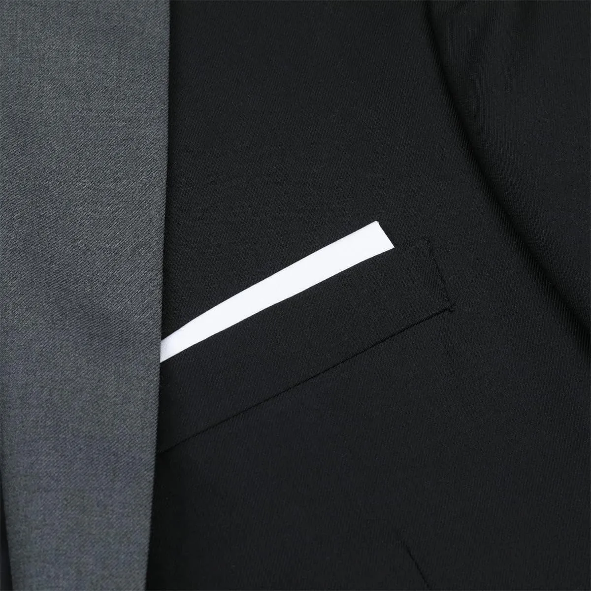 Cloudstyle Mens 3 Piece Suit Single Breasted Vest Jacket Pants Sets