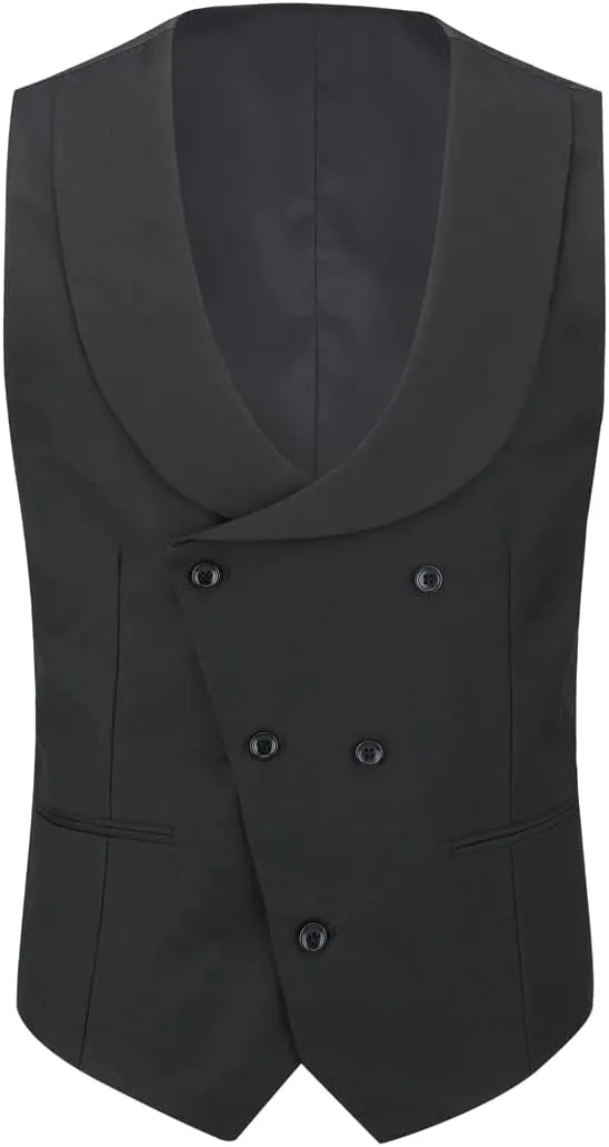 Cloudstyle Mens 3 Piece Suit Single Breasted Vest Jacket Pants Sets