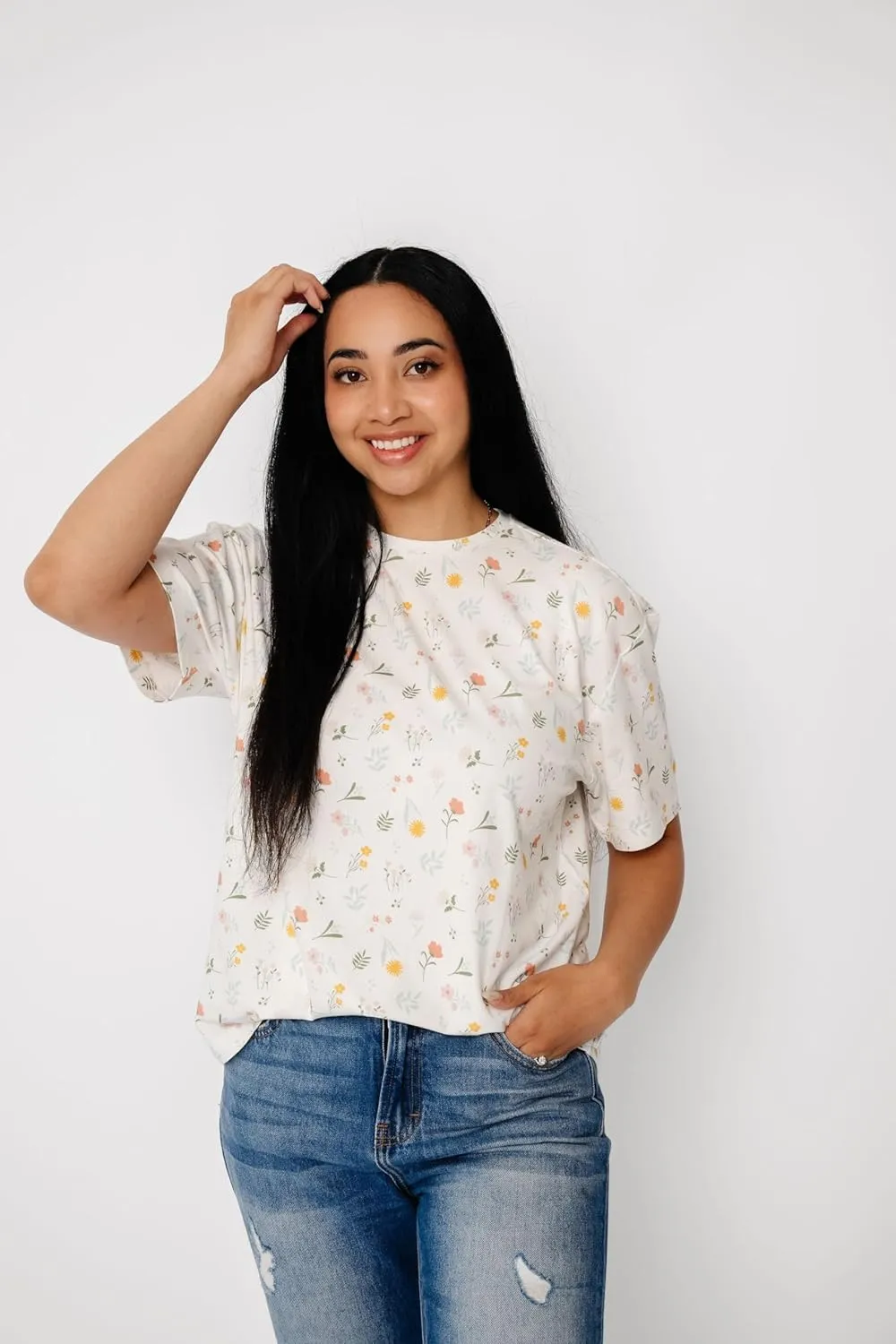 Copper Pearl Women's Oversized Tee: Ultra-Soft, Premium Jersey Oversized Tshirts for Women - Trendy