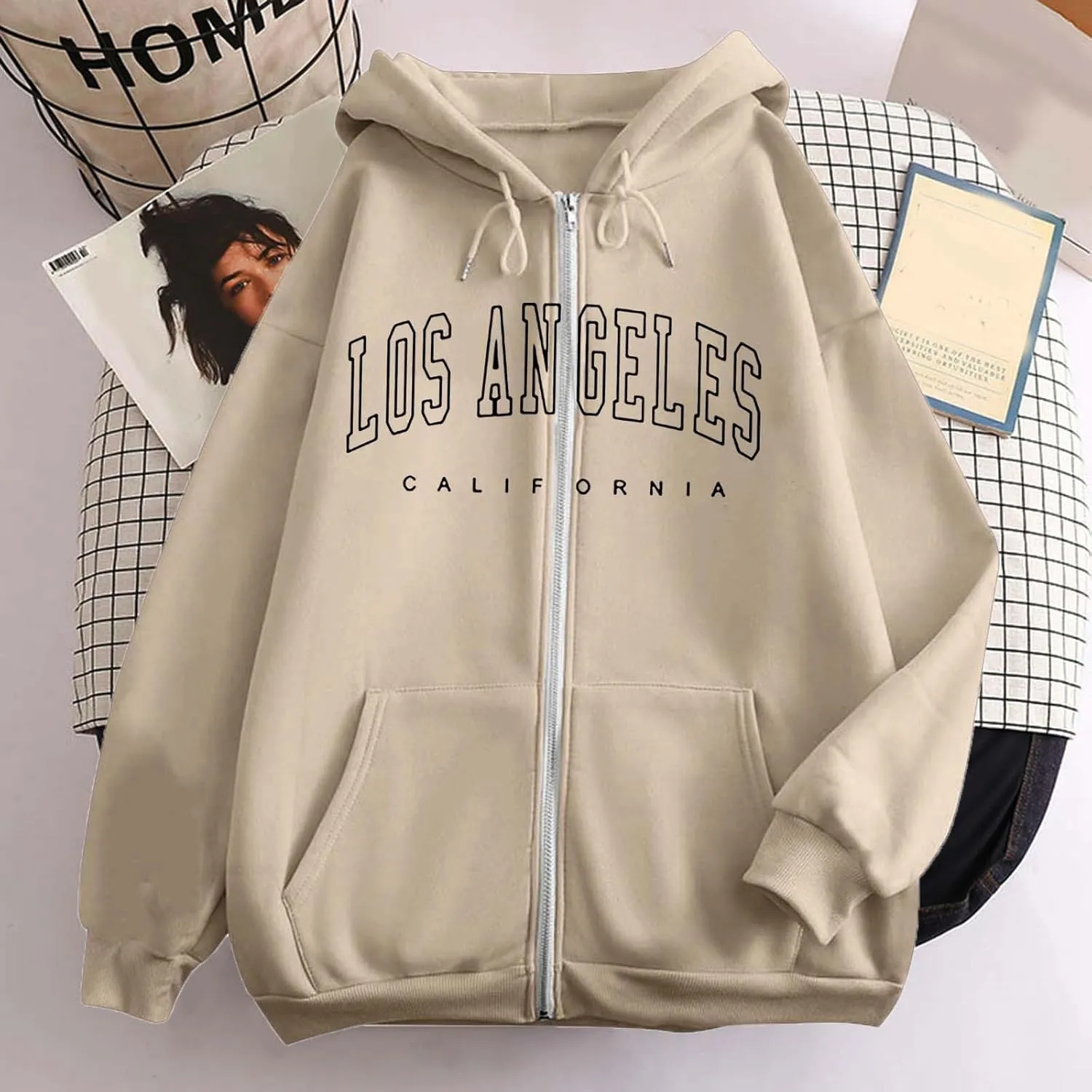 Fall Sweatshirts for Women Casual Crew Neck Long Sleeve Pullover Sweatshirts Fall Cute Cat Graphic Print Sweater Shirts