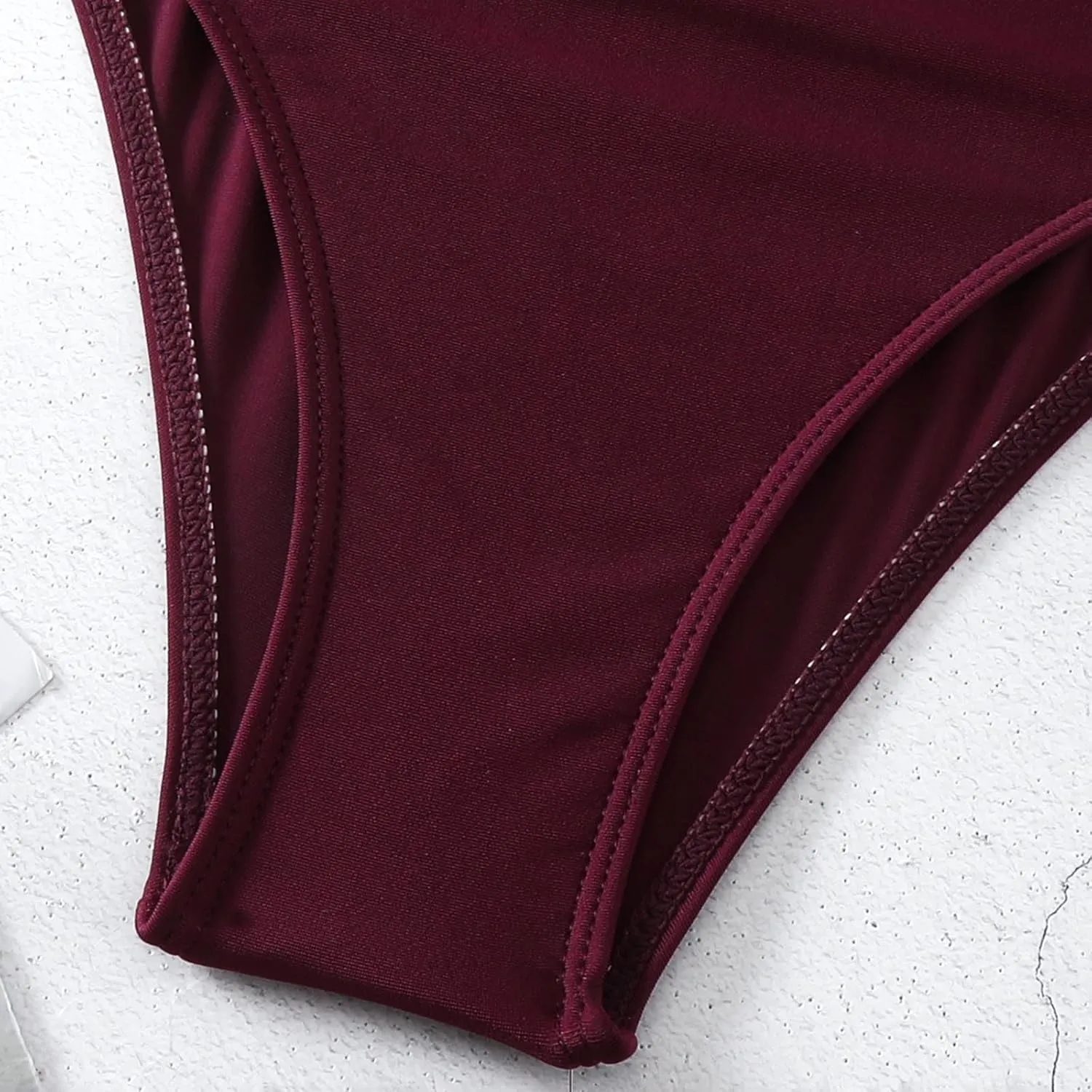 Firzero High Waisted Swimsuits for Women Tummy Control Swimsuits 2024 One Piece Cut Out Ruched Bathing Suit Sexy Swimwear