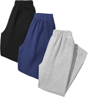 Floerns Women's 3 Piece Graphic Print Drawstring Waist Jogger Sweatpants