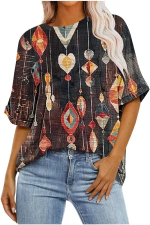 Generic 2024 Oversized T Shirts Womens Striped Shirts Casual Loose Fit Short Sleeve Crewneck Summer Tunic Tops Plus Size Tees