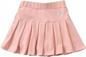 Girls Cute ini Skort Skirts Pleated Skater A-Line Skirt Sport Skirt with Shorts Birthday Part