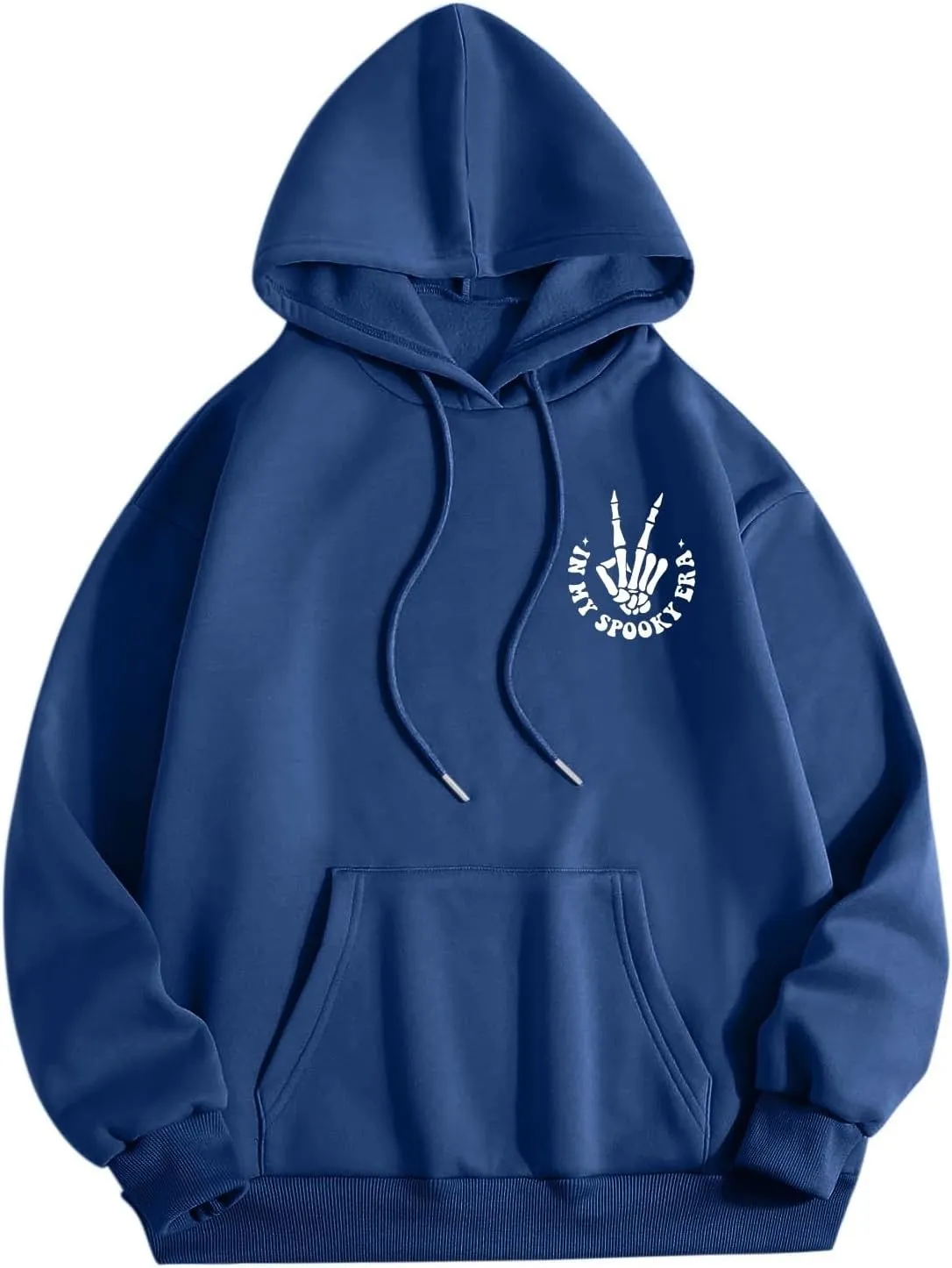 Halloween Hoodies for Teen Girls Spooky Season Letter Print Cute Halloween Sweatshirt Casual Trendy Halloween Clothes