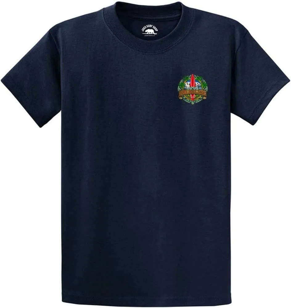 JOES SURF SHOP Graphic Heavyweight Cotton Tees,Regular-Big & Tall