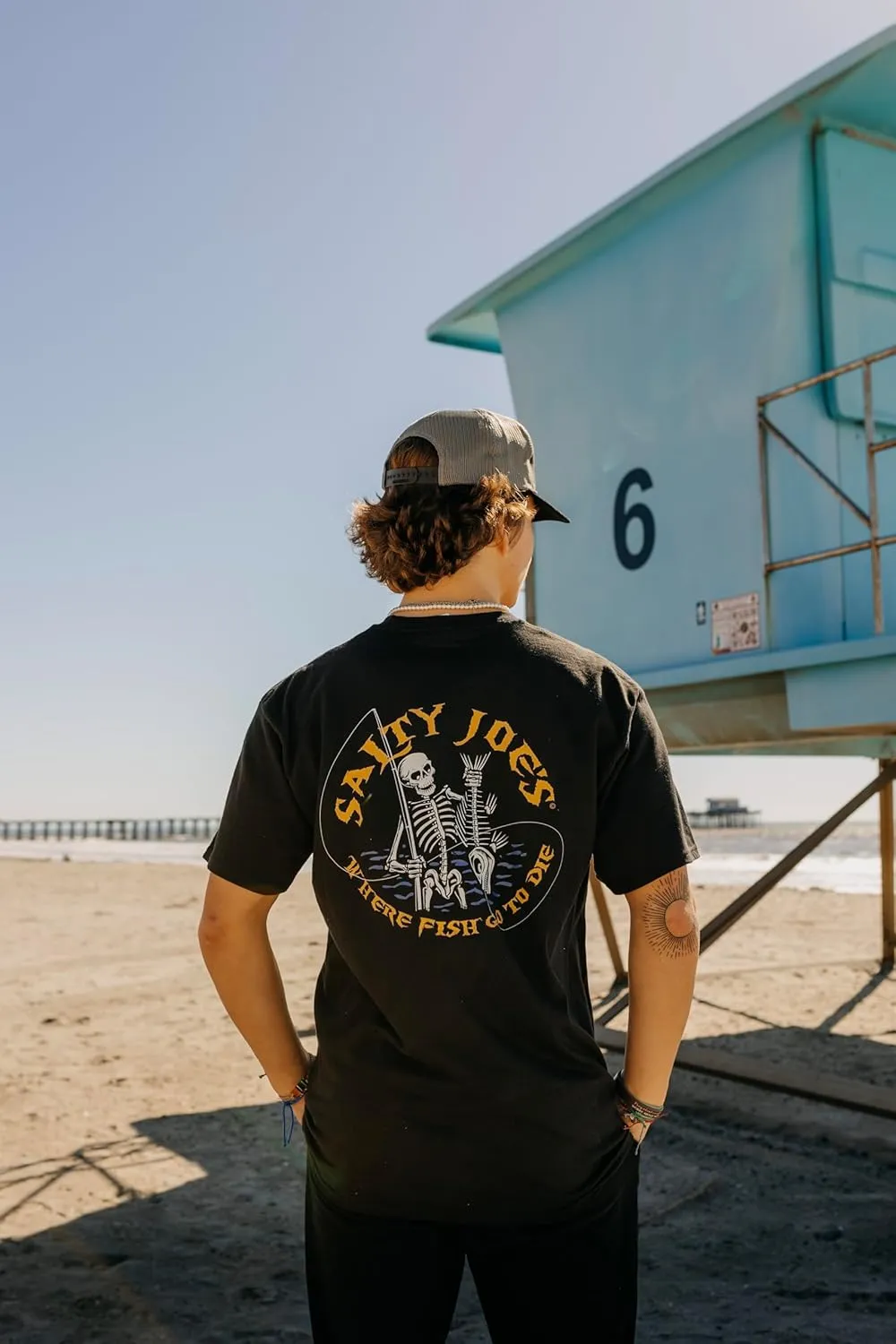 JOES SURF SHOP Graphic Heavyweight Cotton Tees,Regular-Big & Tall