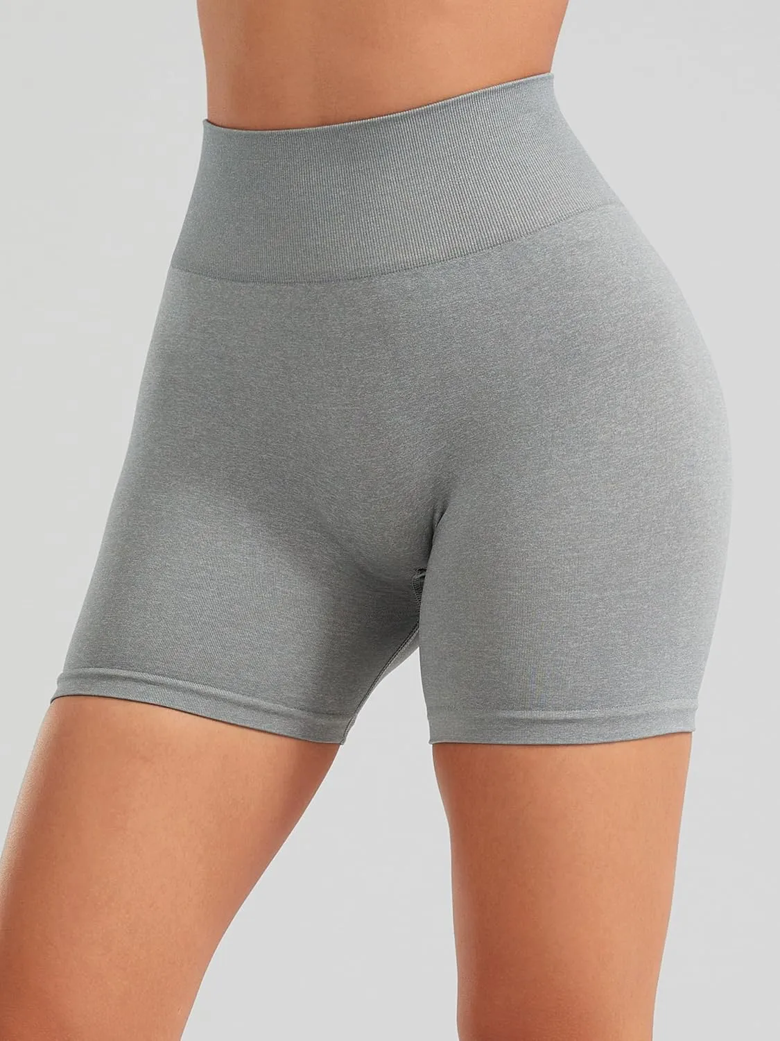 JOYSPELS Gym Shorts Women Workout Biker Shorts Scrunch Butt No Front Seam Running Athletic Yoga