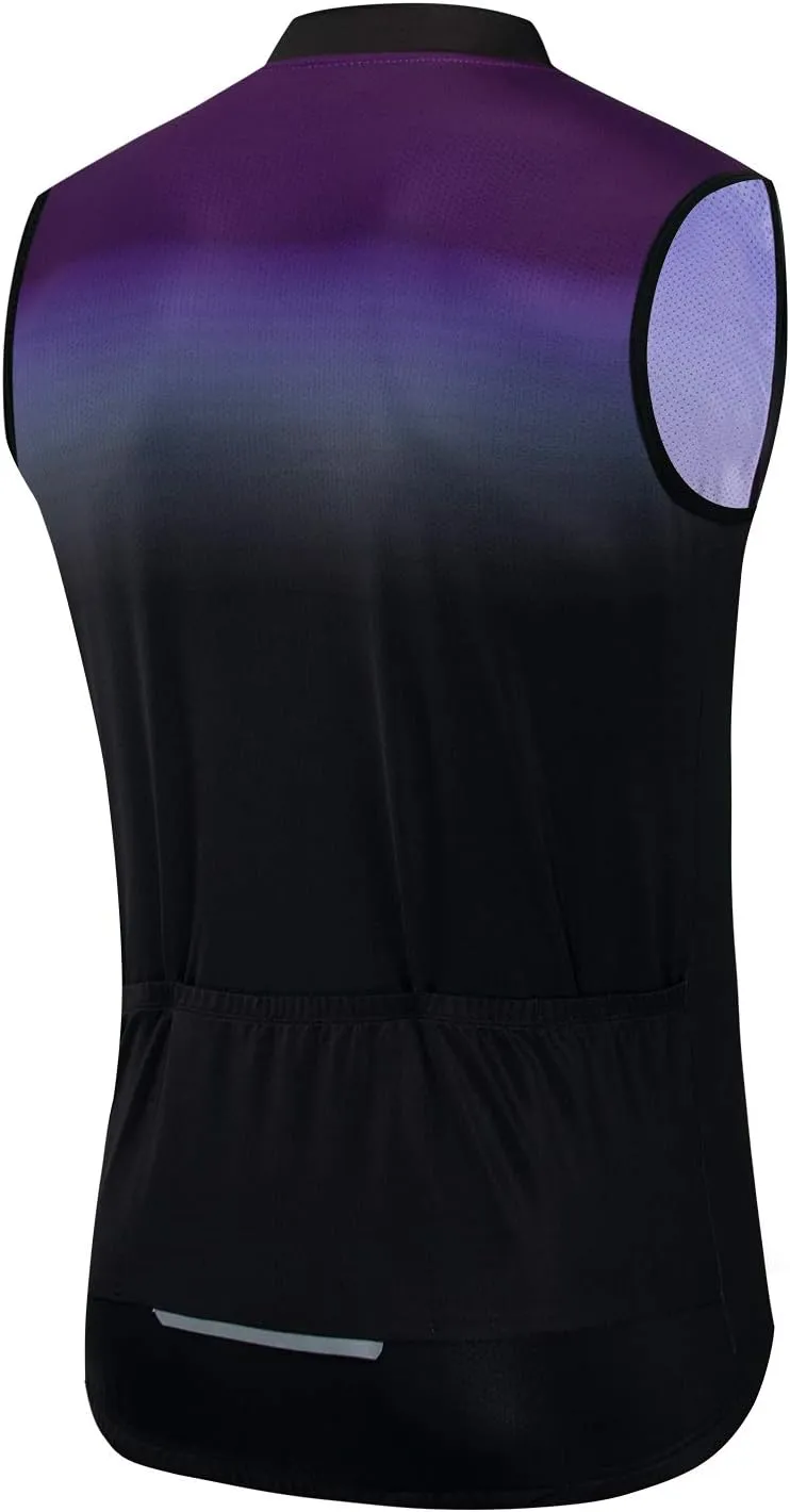 JPOJPO Men's Cycling Vest Reflective with Pockets