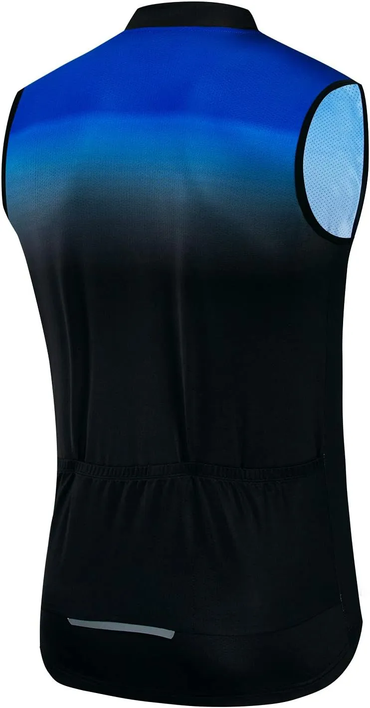 JPOJPO Men's Cycling Vest Reflective with Pockets