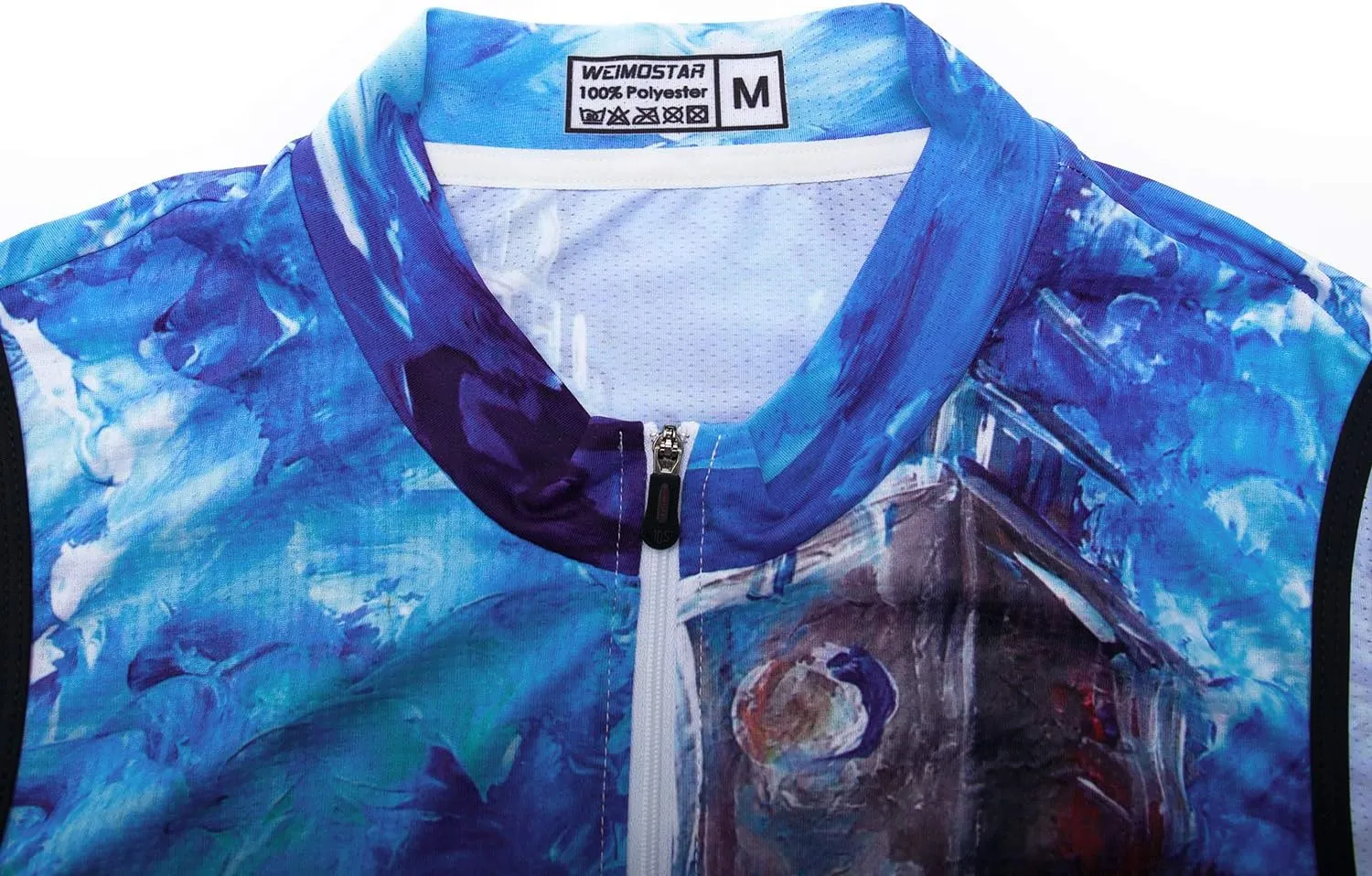 JPOJPO Men's Cycling Vest Reflective with Pockets
