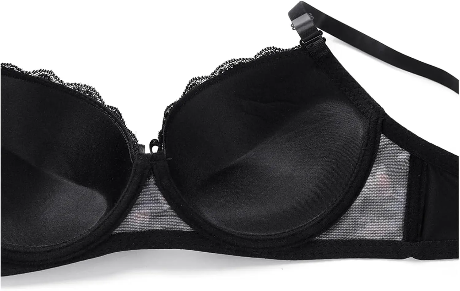 Lace Bra Set Sexy Lingerie with Panty, Push Up Lace Bra Set for Women, Gathering Lace Bralette Underwear Set