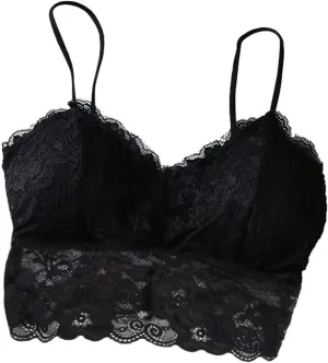 Lace Bralettes for Women Padded Bralettes Lace Bra Bralettes Lace Lingerie for Women Girls Crop Tops