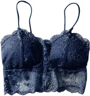 Lace Bralettes for Women Padded Bralettes Lace Bra Bralettes Lace Lingerie for Women Girls Crop Tops