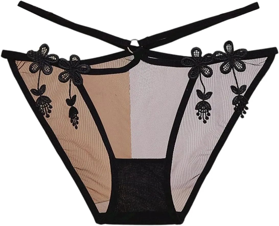 Lace Lingerie Set for Women Sexy Comfortable Bralette Panties Casual Wear T-Shirt Matching Underwear Soft Fabric