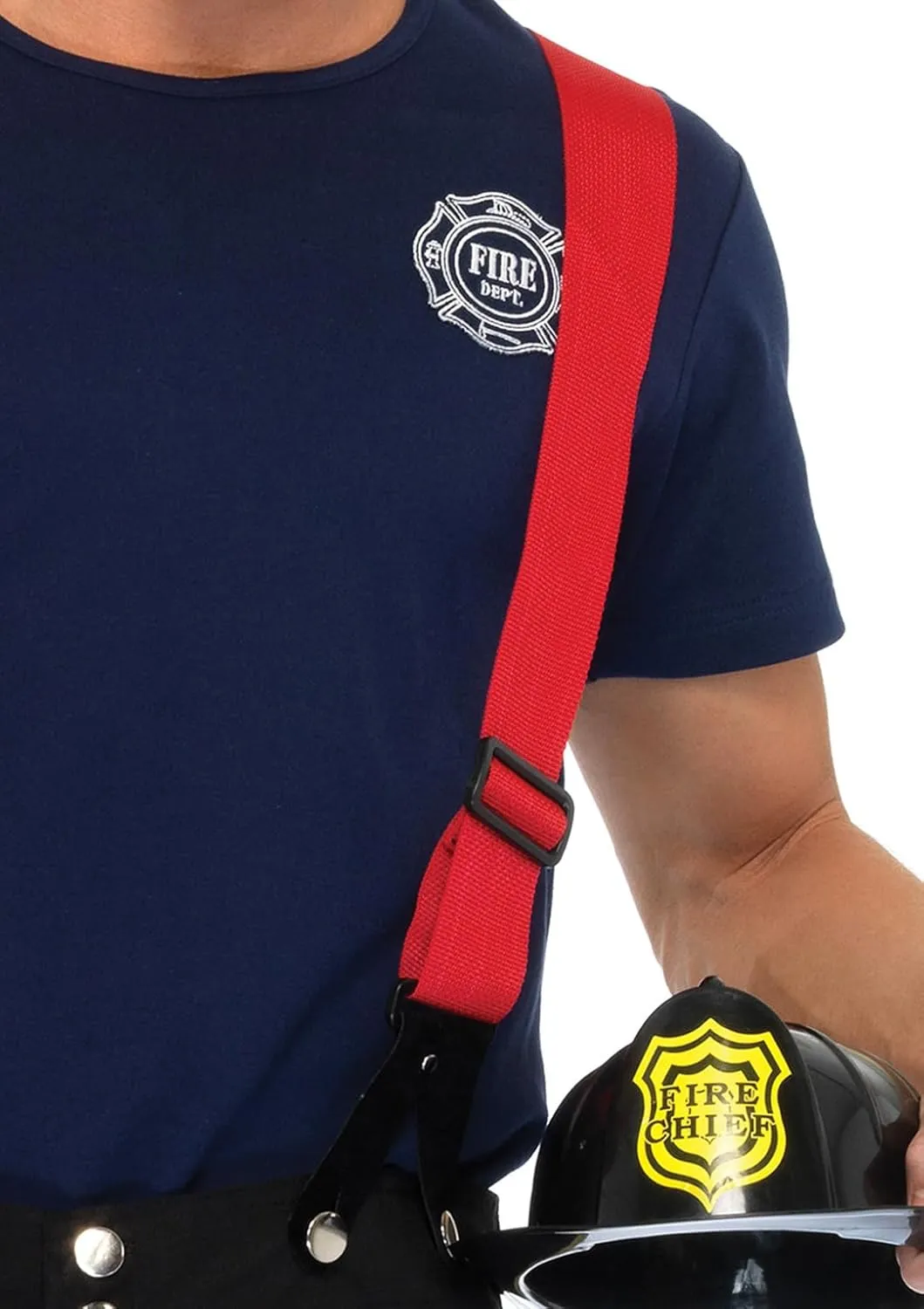 Leg Avenue Men's 3 Piece Fire Captain Costume