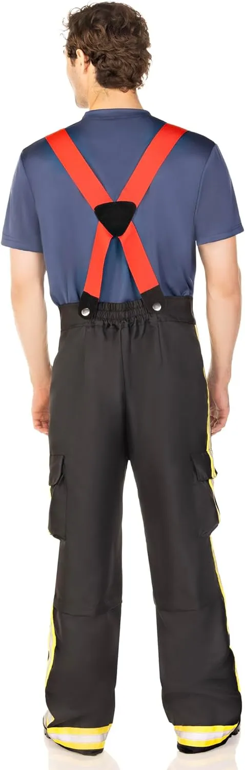 Leg Avenue Men's 3 Piece Fire Captain Costume