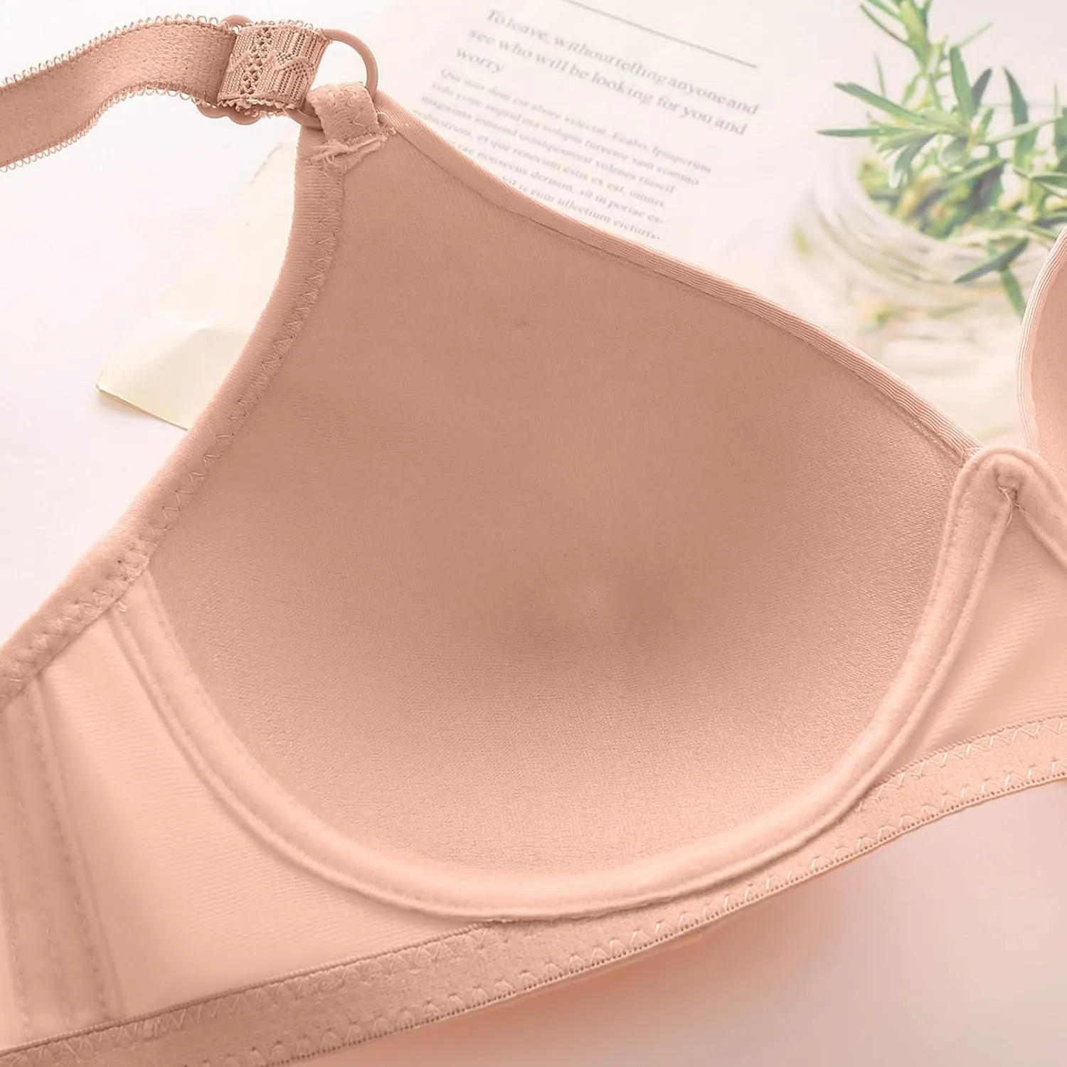 Lingerie for Women 2 Piece Set Women Underwear Brassiere White Lace Bralette Filifit Sculpting Uplift Bra