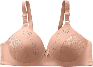 Lingerie for Women 2 Piece Set Women Underwear Brassiere White Lace Bralette Filifit Sculpting Uplift Bra