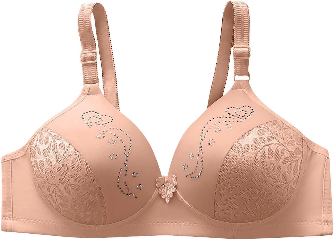 Lingerie for Women 2 Piece Set Women Underwear Brassiere White Lace Bralette Filifit Sculpting Uplift Bra
