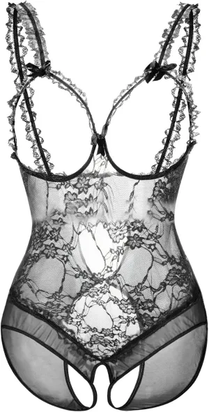 Lingerie Sets for Women Sexy See Through Pajama Sets Bra and Panty Teddy Lingerie V Neck 2 Piece