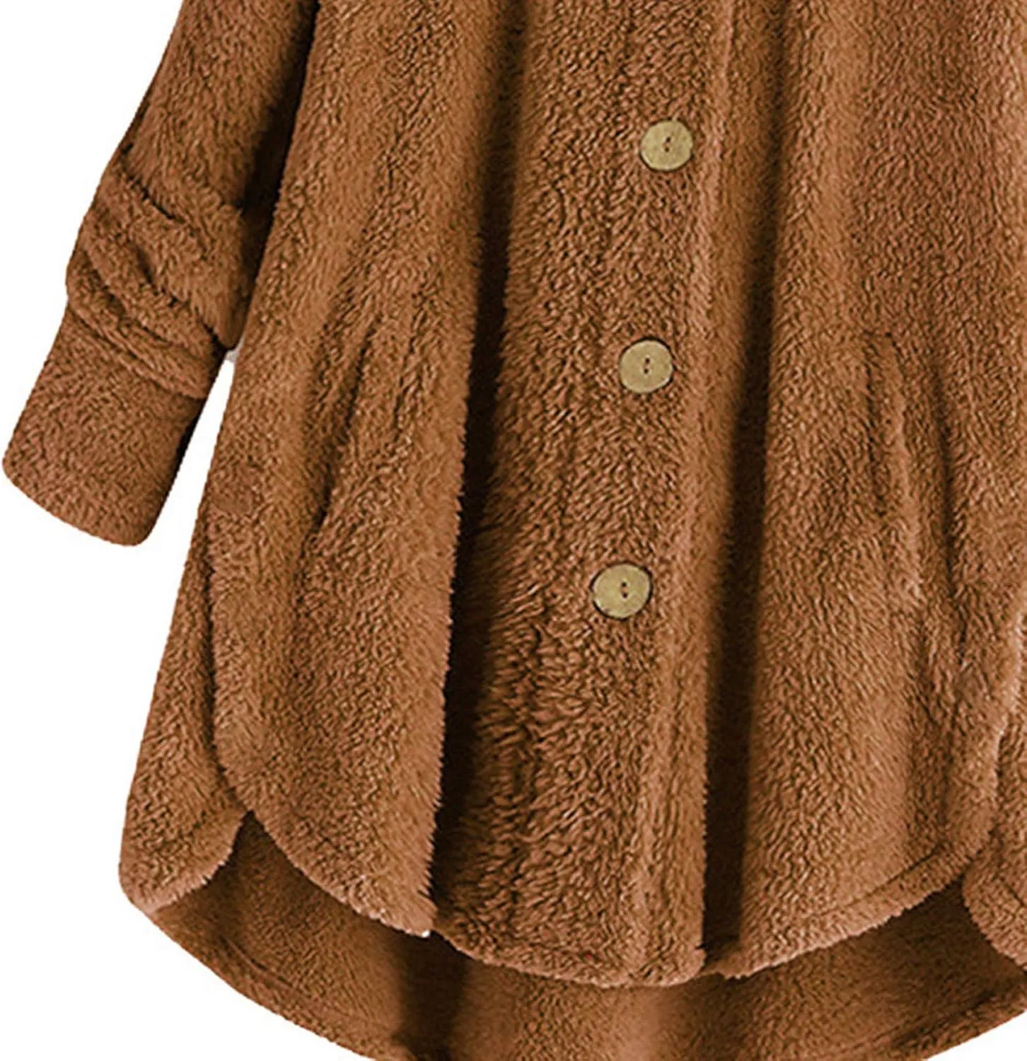 Long Sleeve Full Zip Up Hoodies Button Sleeve Plus Size Women Women'S Coat Womens Fleece Jacket Dress Jackets for
