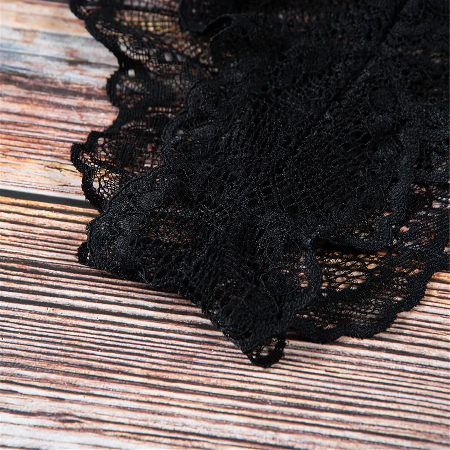 Maiyifu-GJ Women High Waisted Lingerie Set Floral Lace Bralette and Panty Babydoll Set 2 Piece Sexy Exotic Underwear Sets