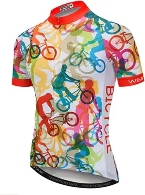 Men's Bicycle Jersey Short Sleeve