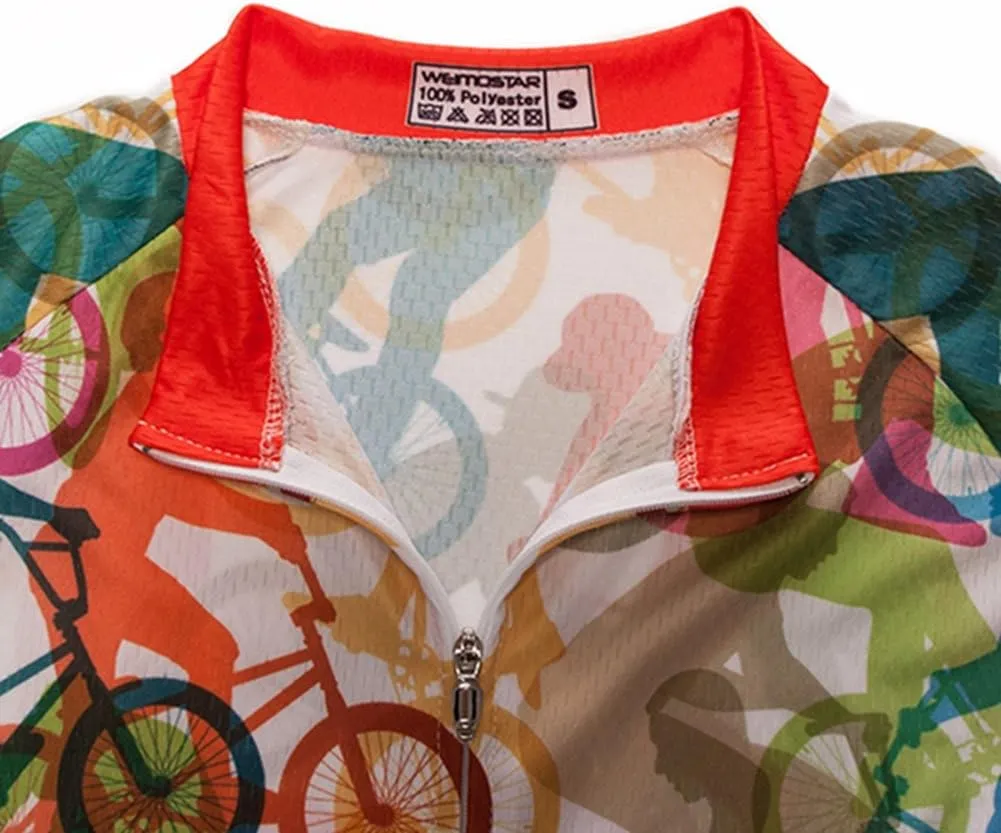 Men's Bicycle Jersey Short Sleeve