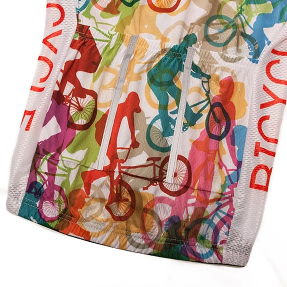 Men's Bicycle Jersey Short Sleeve