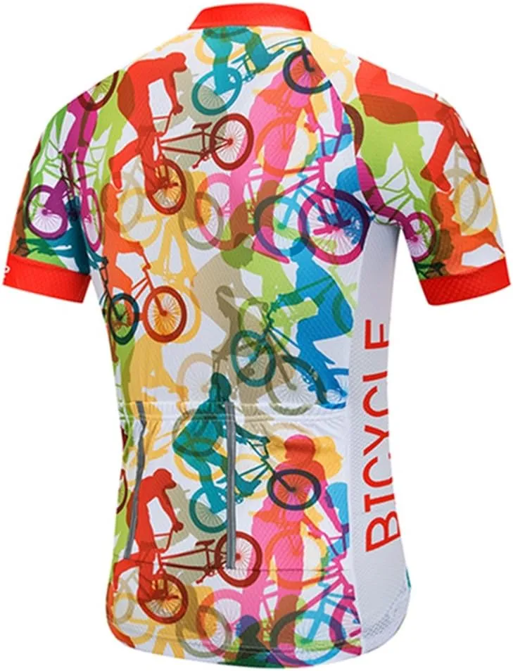 Men's Bicycle Jersey Short Sleeve