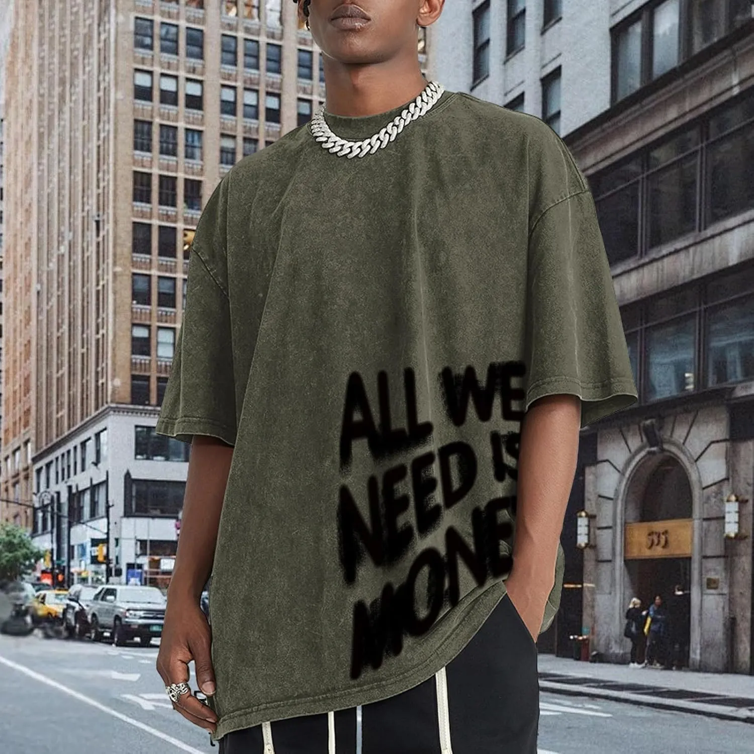 Mens Oversized Graphic Tees Streetwear Baggy Shirts Y2k Vintage Acid Wash Cotton Tshirt Harajuku Grunge Shirt Men