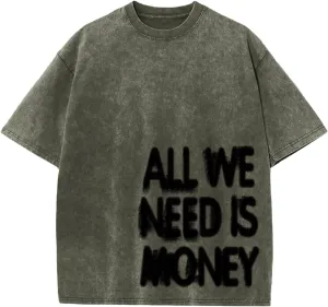 Mens Oversized Graphic Tees Streetwear Baggy Shirts Y2k Vintage Acid Wash Cotton Tshirt Harajuku Grunge Shirt Men