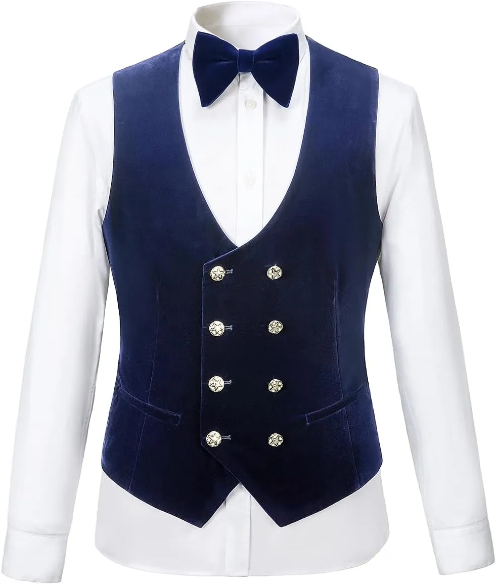 Men's Paisley Jacquard Tuxedo, One Button Shawl Lapel 3 Piece Suit