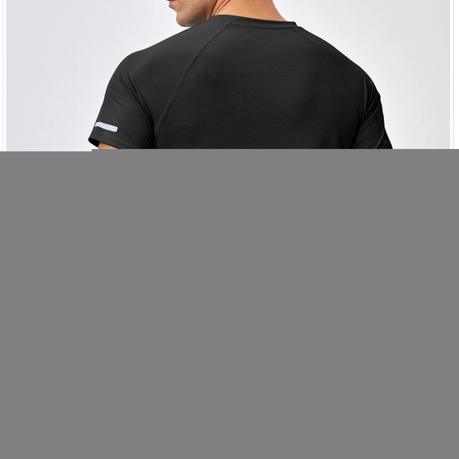 Mens Short Sleeve Athletic Shirts Sun Uv Protection Rash Guard Shirts Lightweight Quick Dry Gym Tee Shirt for Men