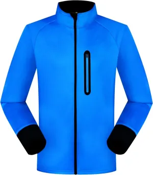 Mens Winter Cycling Jacket Reflective Water Resistant