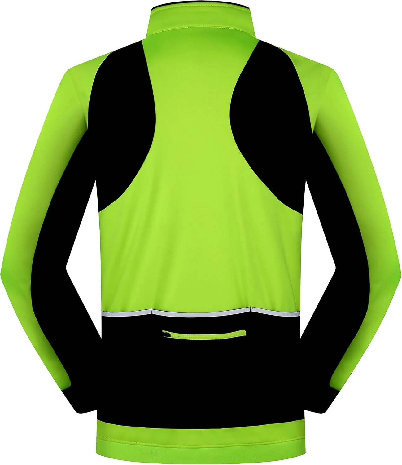 Mens Winter Cycling Jacket Reflective Water Resistant